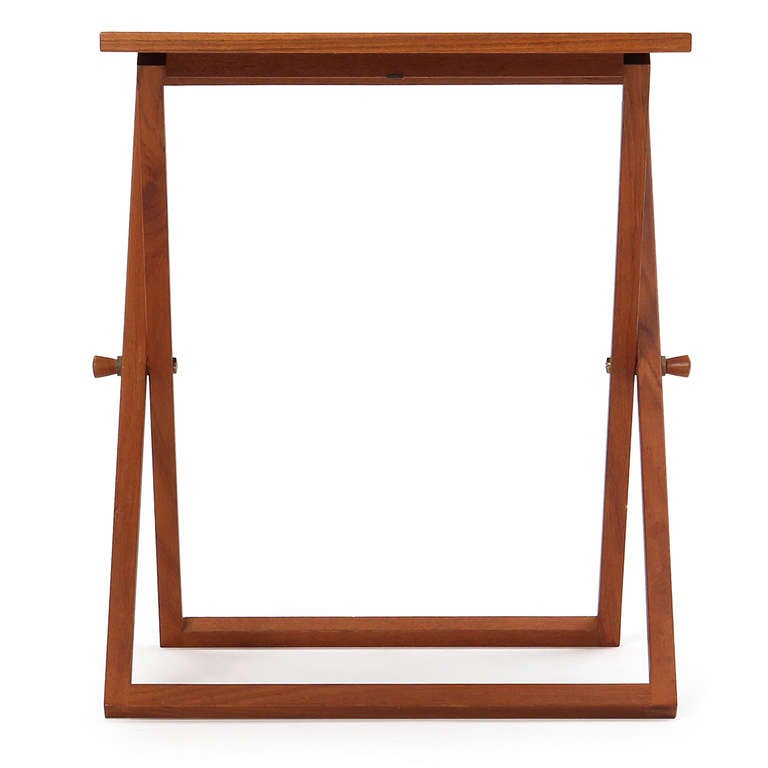 Teak Folding Tables by Illum Wikkelso For Sale 4