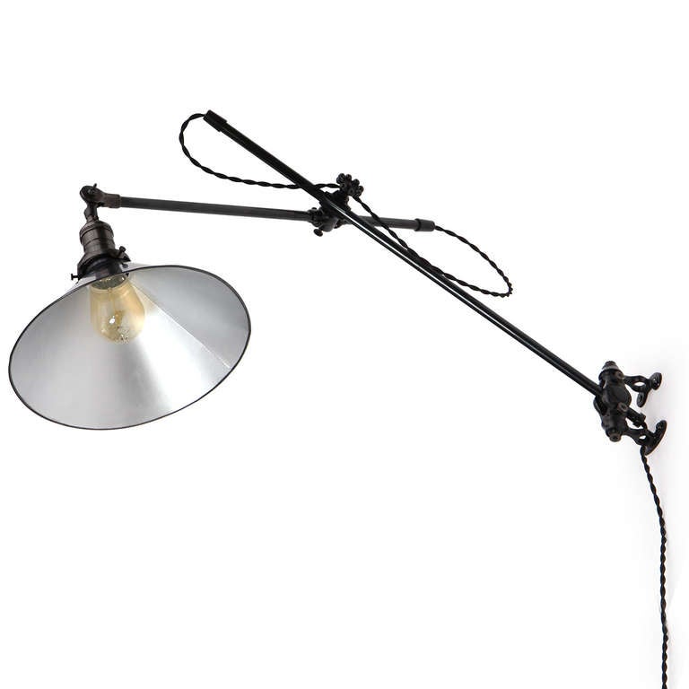 Articulating Wall Lamp by O.C. White 1