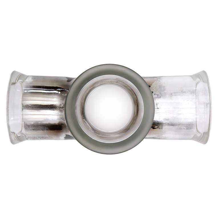 Milieu du XXe siècle Tube de jonction T pour Pyrex, années 1930 en vente