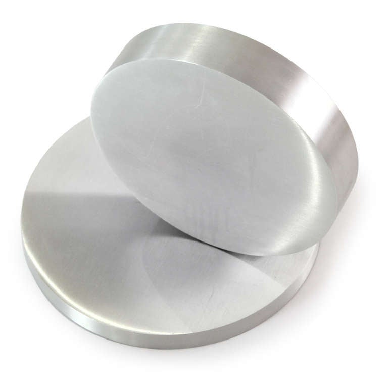Aluminum Abstract Sculpture by Louise Pershing, 1970s For Sale