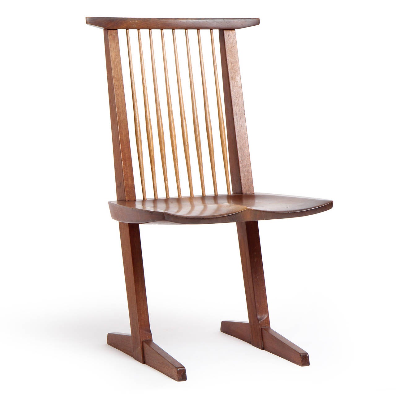 American Craftsman Six (6) Conoid Dining Chairs by George Nakashima