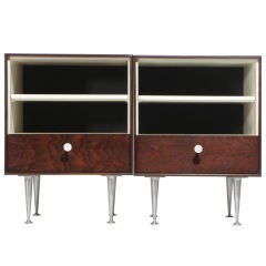 Thin Edge Nightstands by George Nelson
