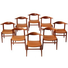 Cowhorn set by Hans J. Wegner