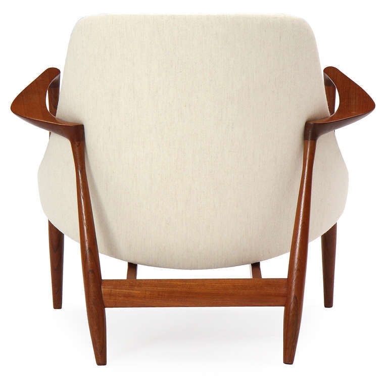 Teak Elizabeth Chairs by Ib Kofod-Larsen