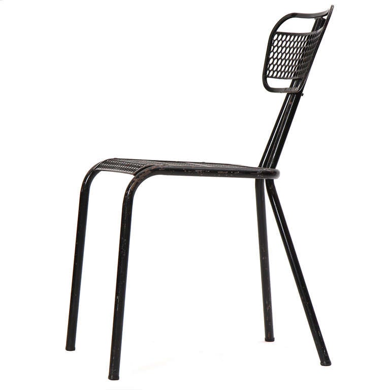 modern industrial dining chairs