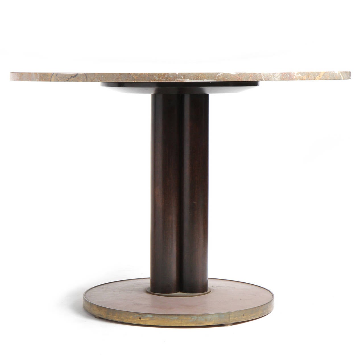 Mid-Century Modern Pedestal Table by Edward Wormley