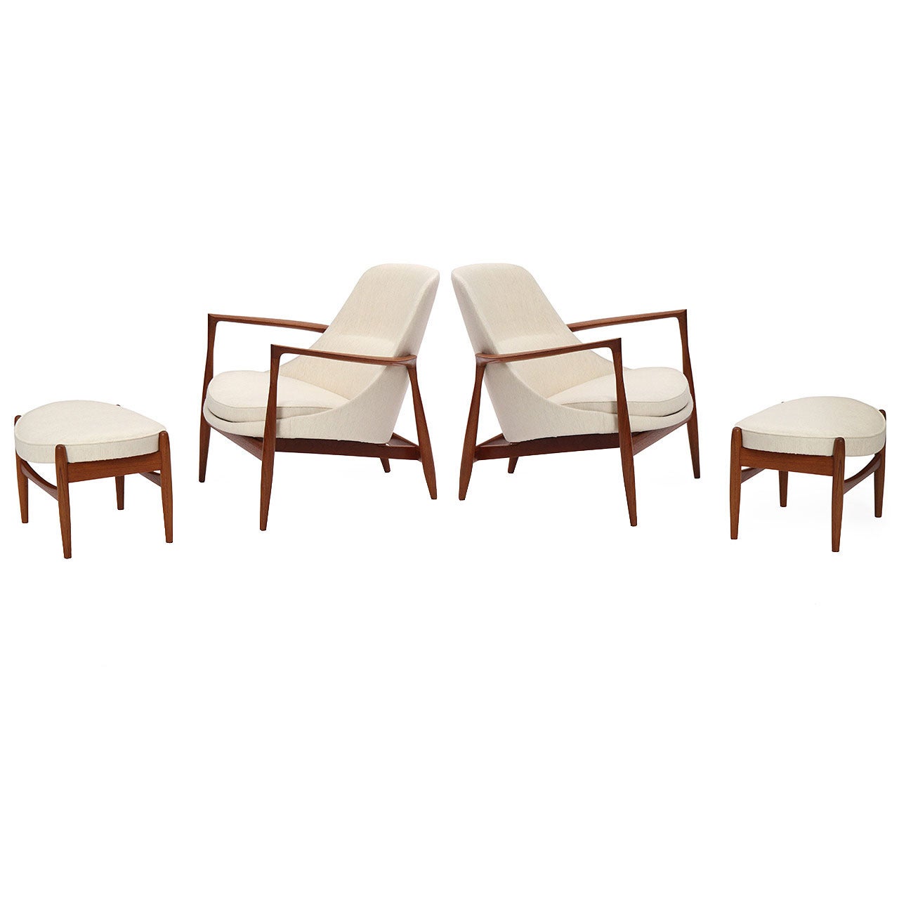 Elizabeth Chairs by Ib Kofod-Larsen