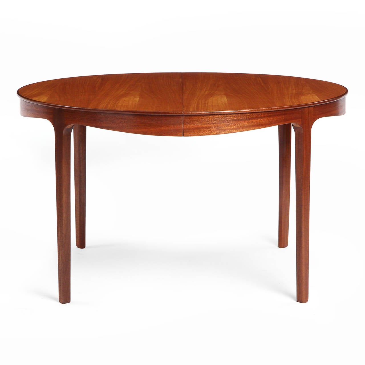 Danish Mahogany Dining Table by Ole Wanscher