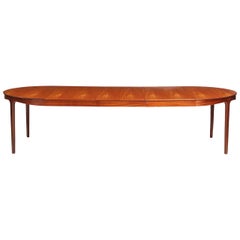 Mahogany Dining Table by Ole Wanscher