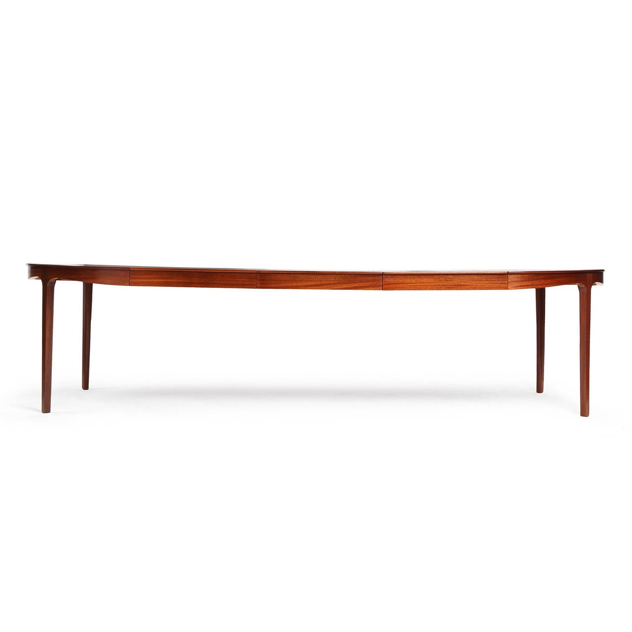 Mahogany Dining Table by Ole Wanscher In Good Condition In Sagaponack, NY