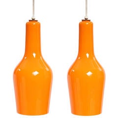 Cased Glass Pendant Lamps 11