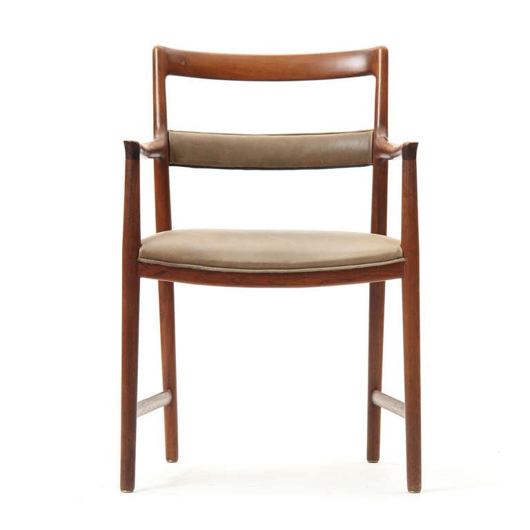 Dining Chairs By Helge Vestergaard Jensen In Good Condition In Sagaponack, NY