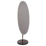 Floor Mirror with Marble Base