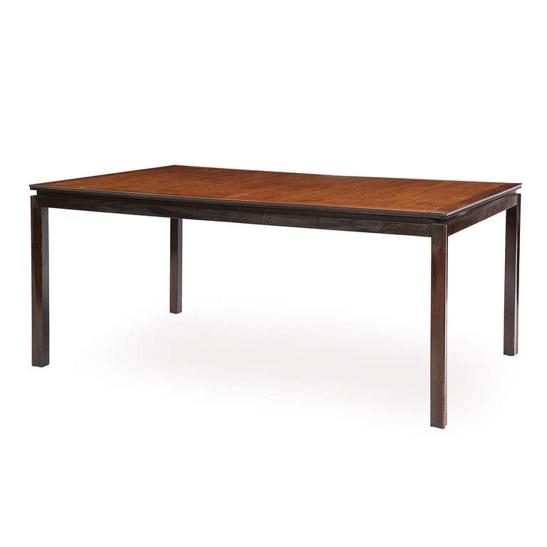 Janus Dining Table by Edward Wormley In Good Condition In Sagaponack, NY