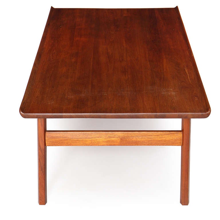 Mid-20th Century Danish Modern Low Table by Larsen and Madsen