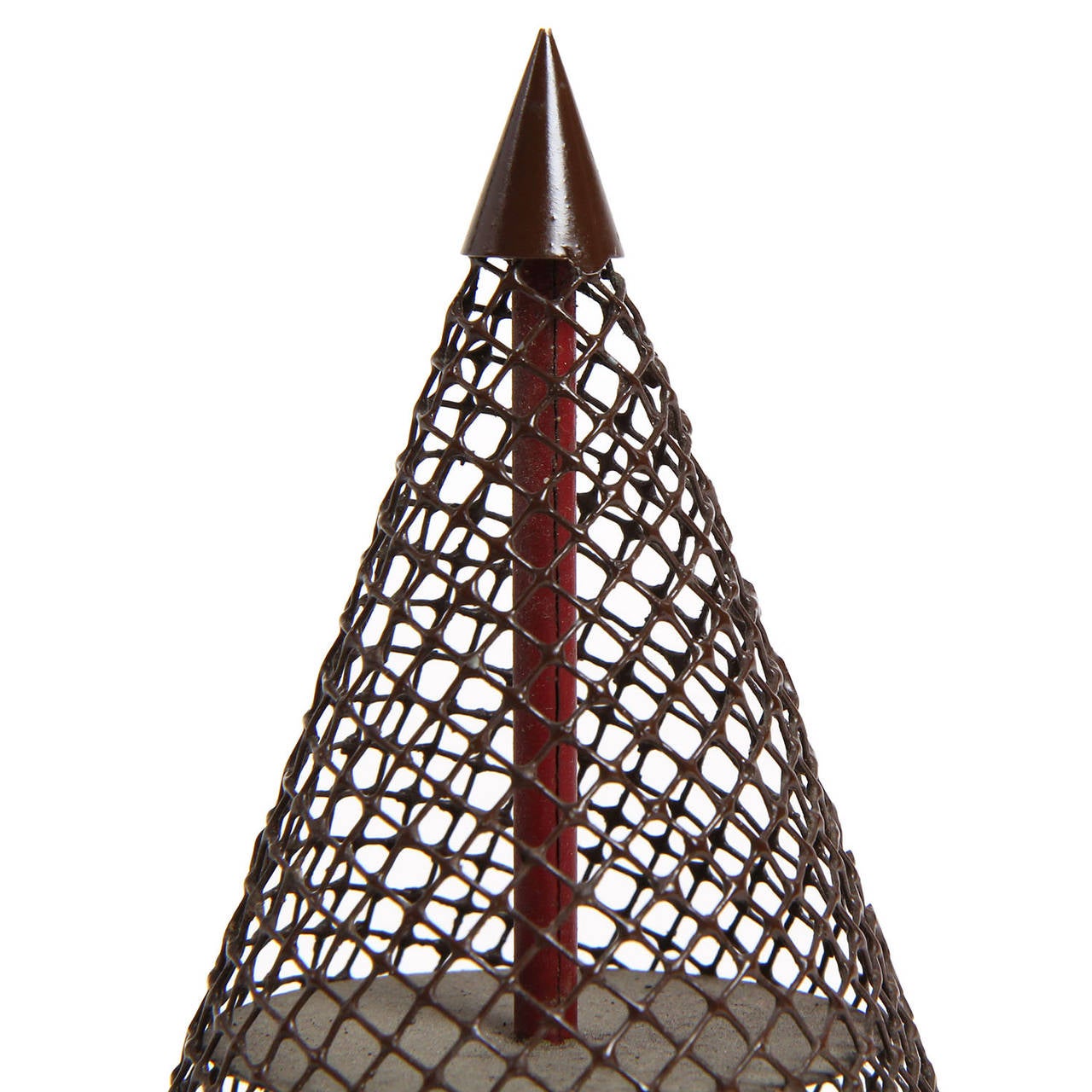 Conical Metal Sculpture For Sale 1
