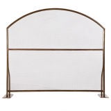  Brass Firescreen with Arched Top