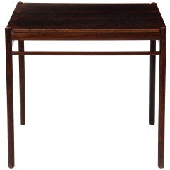 Rosewood Game Table by Ole Wanscher 7