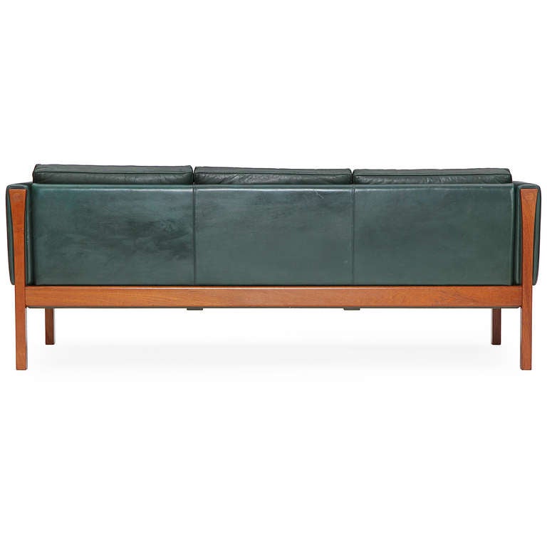 Mid-20th Century Exposed Frame Sofa by Hans J. Wegner