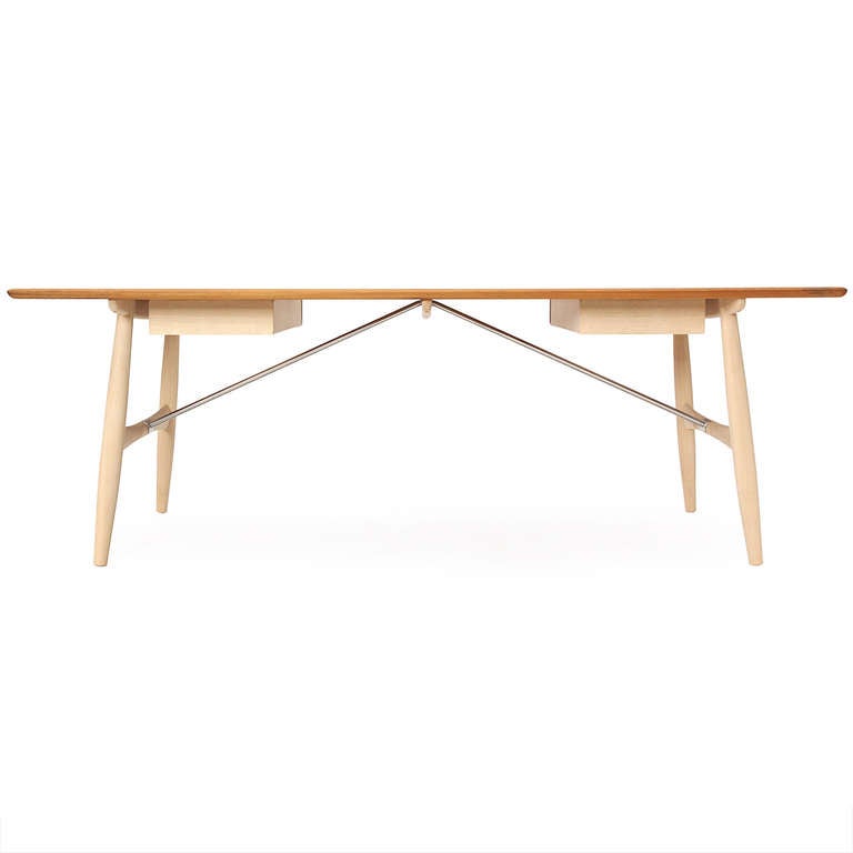 Oak Architect's Desk by Hans J. Wegner