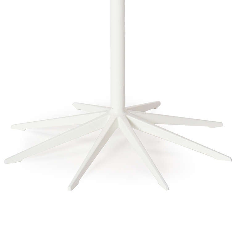 Enameled Petal' End or Side Table by Richard Schultz for Knoll For Sale