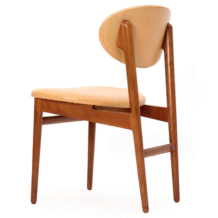 Mid-20th Century Set of Six Teak Dining Chairs by Jacob Kjaer