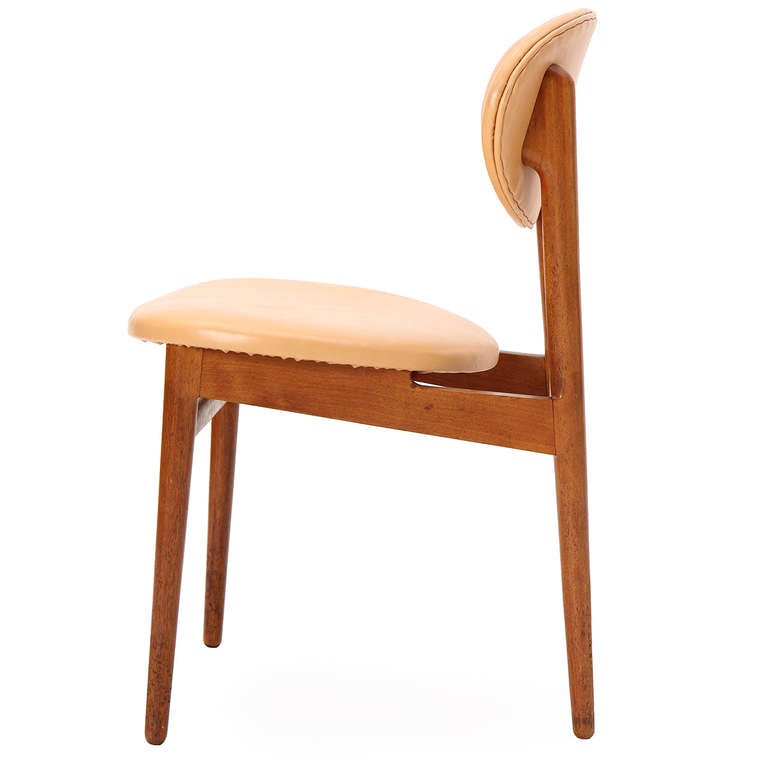 Set of Six Teak Dining Chairs by Jacob Kjaer In Good Condition In Sagaponack, NY