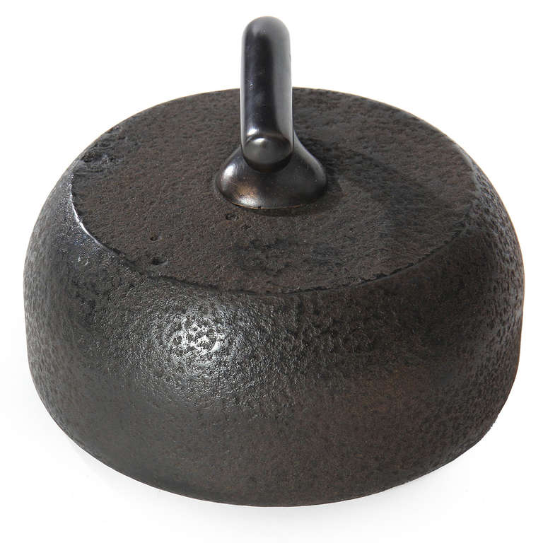 Cast Iron Curling Stone For Sale at 1stdibs