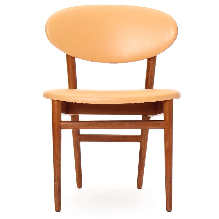 Scandinavian Modern Set of Six Teak Dining Chairs by Jacob Kjaer