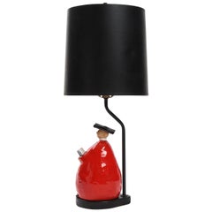 Figural Ceramic Table Lamp