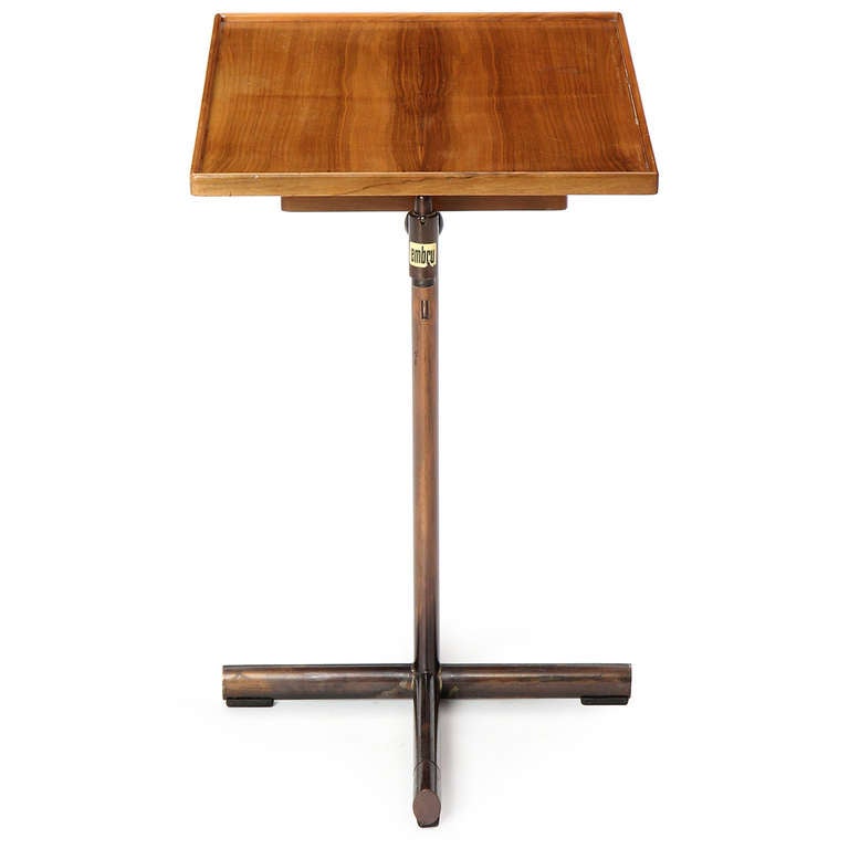 Swiss Utility Table by Embru In Good Condition In Sagaponack, NY