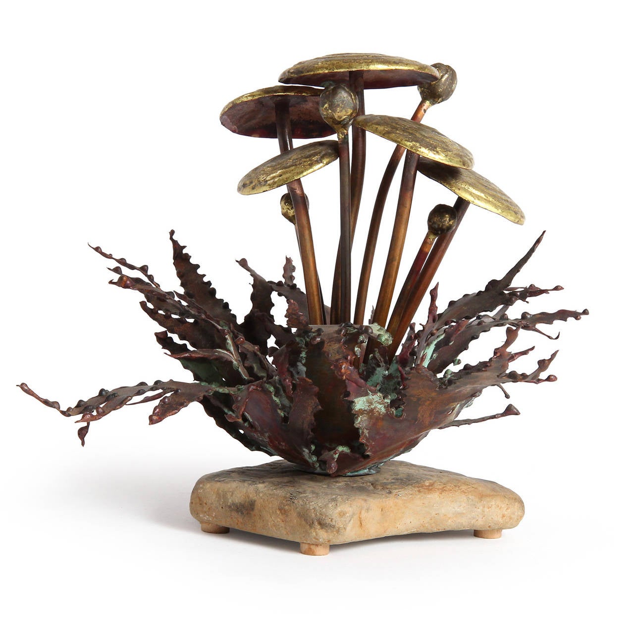 Mid-Century Modern Mushroom Sculpture by John Steck