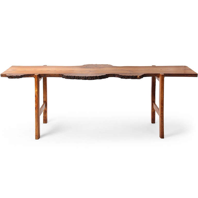 Elm Burl Console by Knud Juul-Hansen