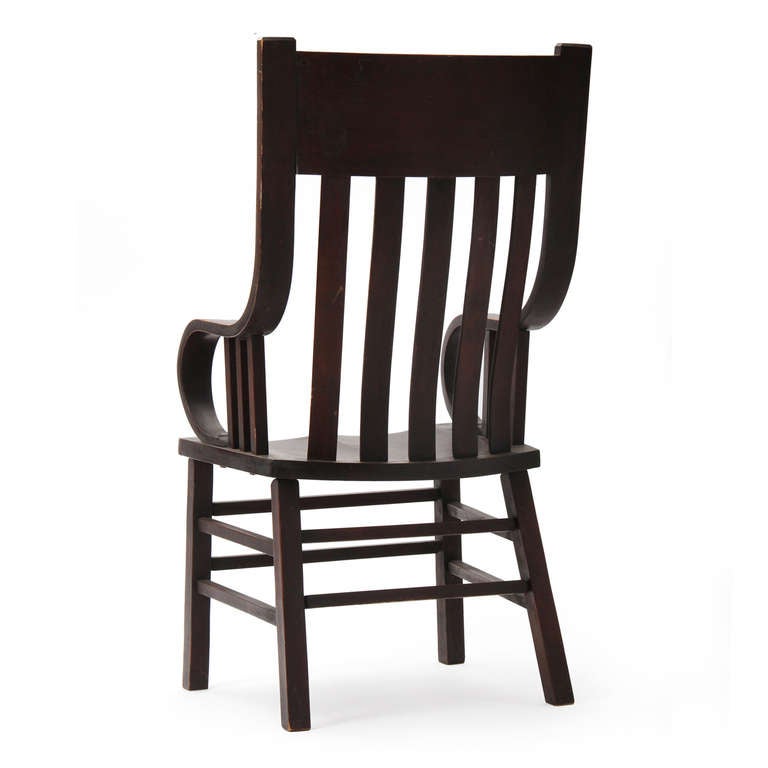 Throne Chair By Crocker For Sale at 1stDibs crocker chair company