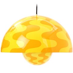 Op-Art Pendant by Verner Panton 11