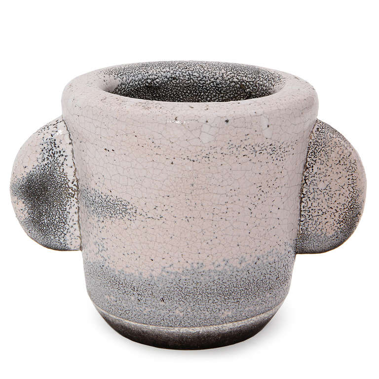 Stoneware Oversized Mug Vase by Jean Besnard