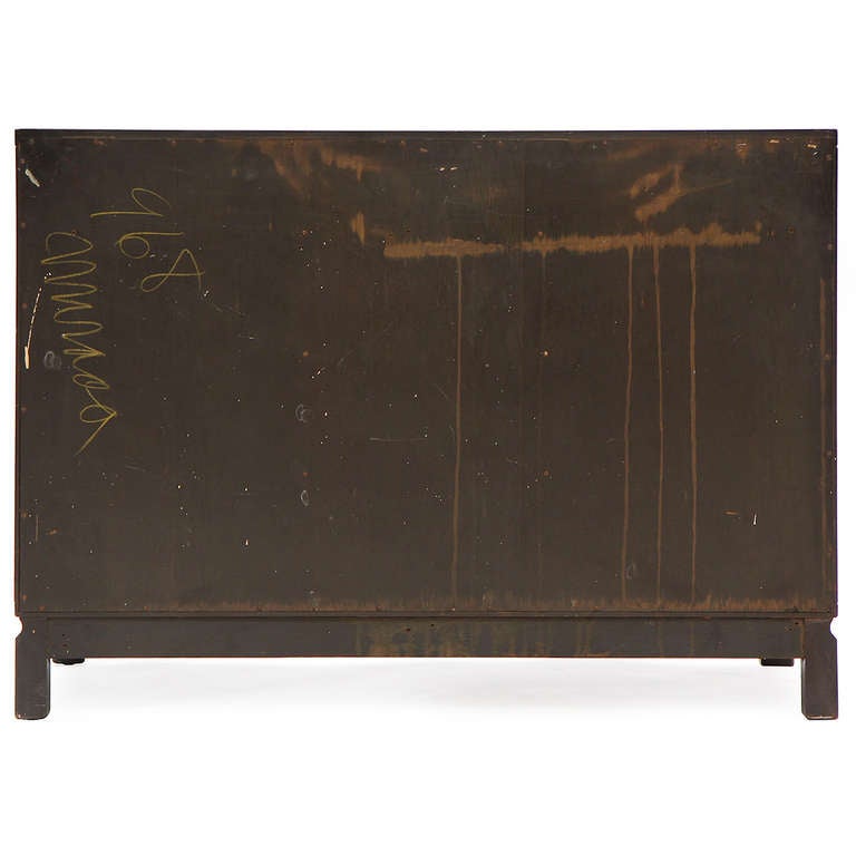 Mid-20th Century Ebonized Chest of Drawers by Tommi Parzinger