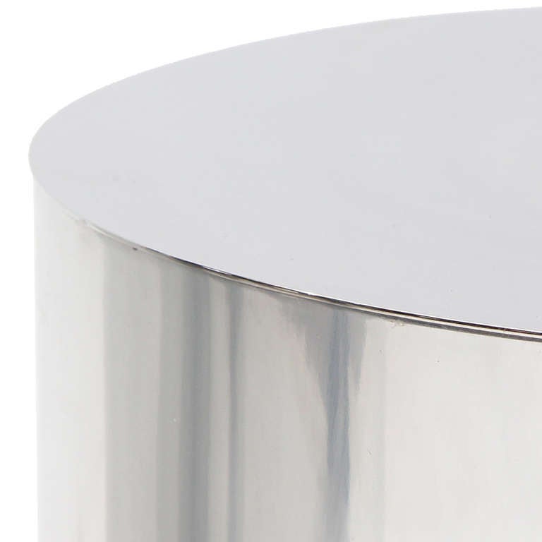 Stainless Steel Drum Tables 1