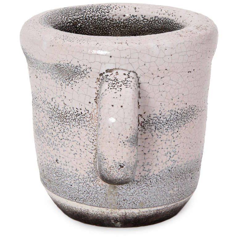 French Oversized Mug Vase by Jean Besnard