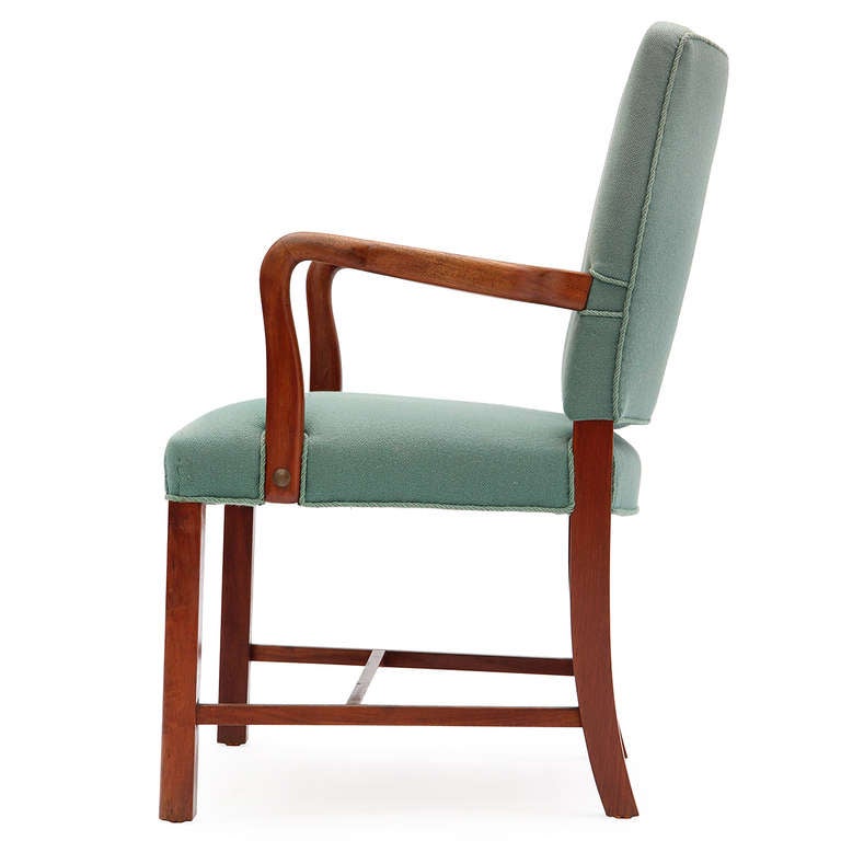 Rare Pair of Armchairs by Hvidt and Mölgaard-Nielsen For Sale at 1stDibs