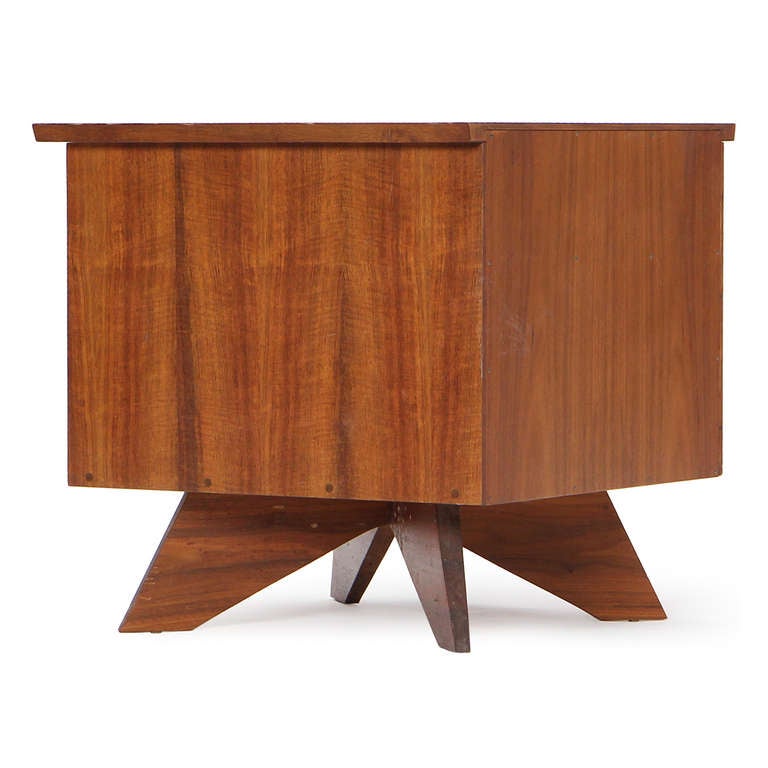 Mid-20th Century East Indian Laurel Nightstands by George Nakashima