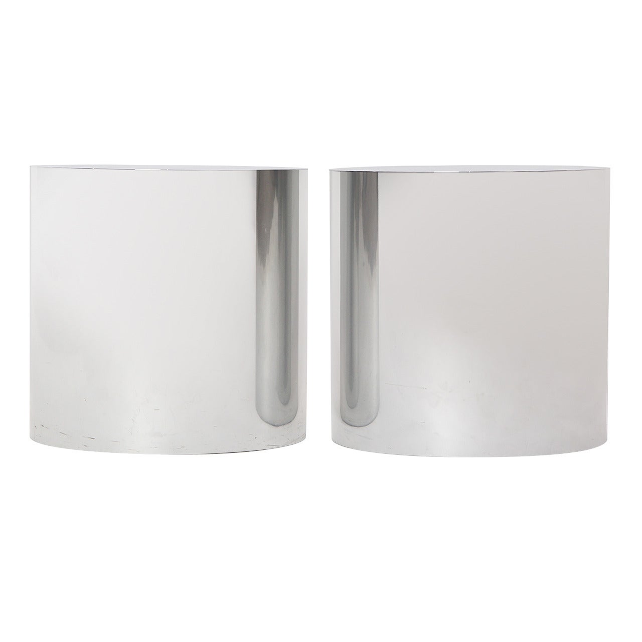 Stainless Steel Drum Tables