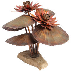 Water Lilly Sculpture by Steck 7