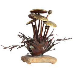 Mushroom Sculpture by John Steck 6