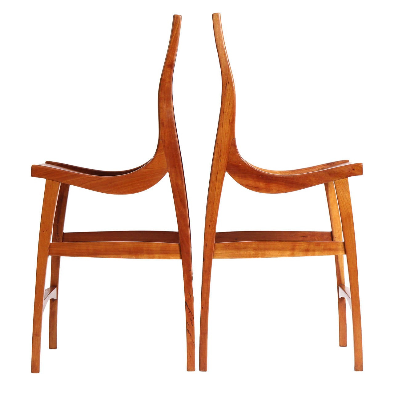 Sculptural High Chairs by Jere Osgood For Sale at 1stdibs