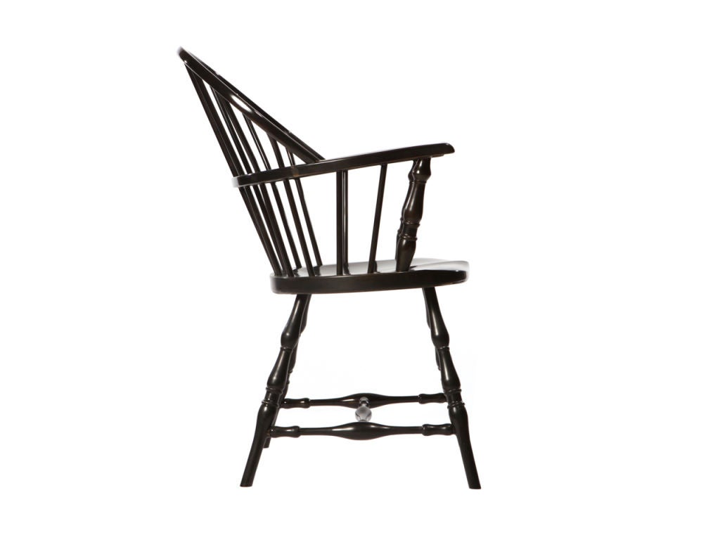Steel Windsor Armchair by Simmons In Excellent Condition In Sagaponack, NY