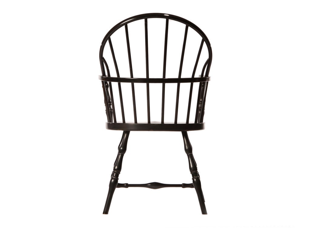 Mid-20th Century Steel Windsor Armchair by Simmons
