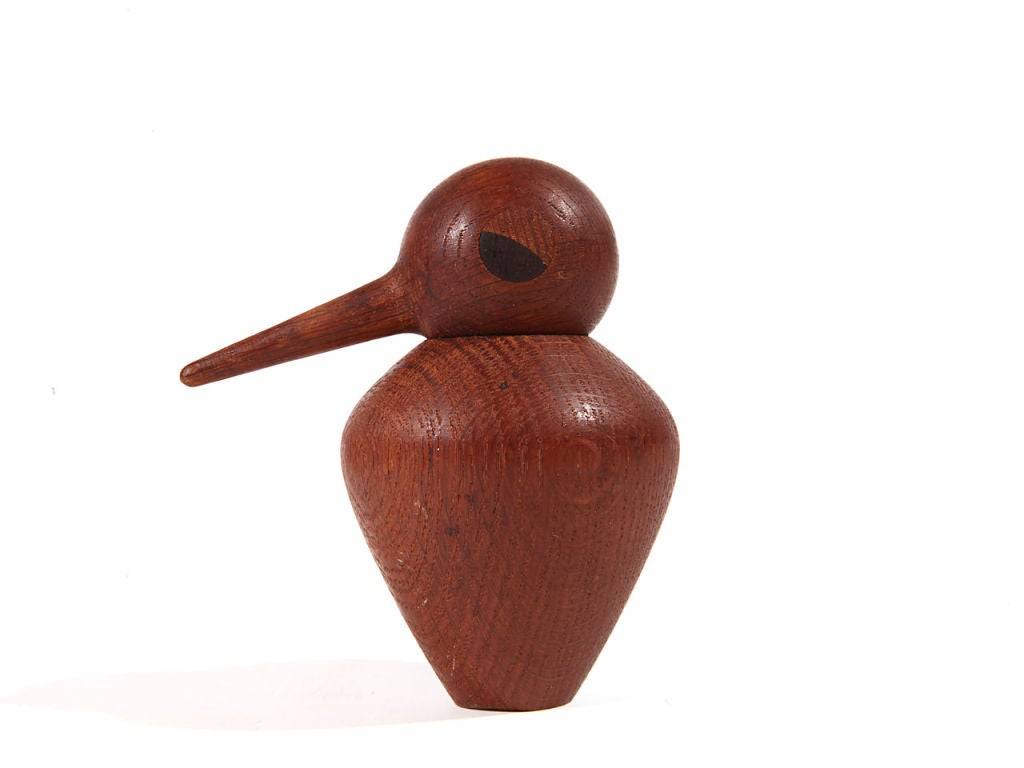 Scandinavian Modern Oak Bird by Kristian Vedel