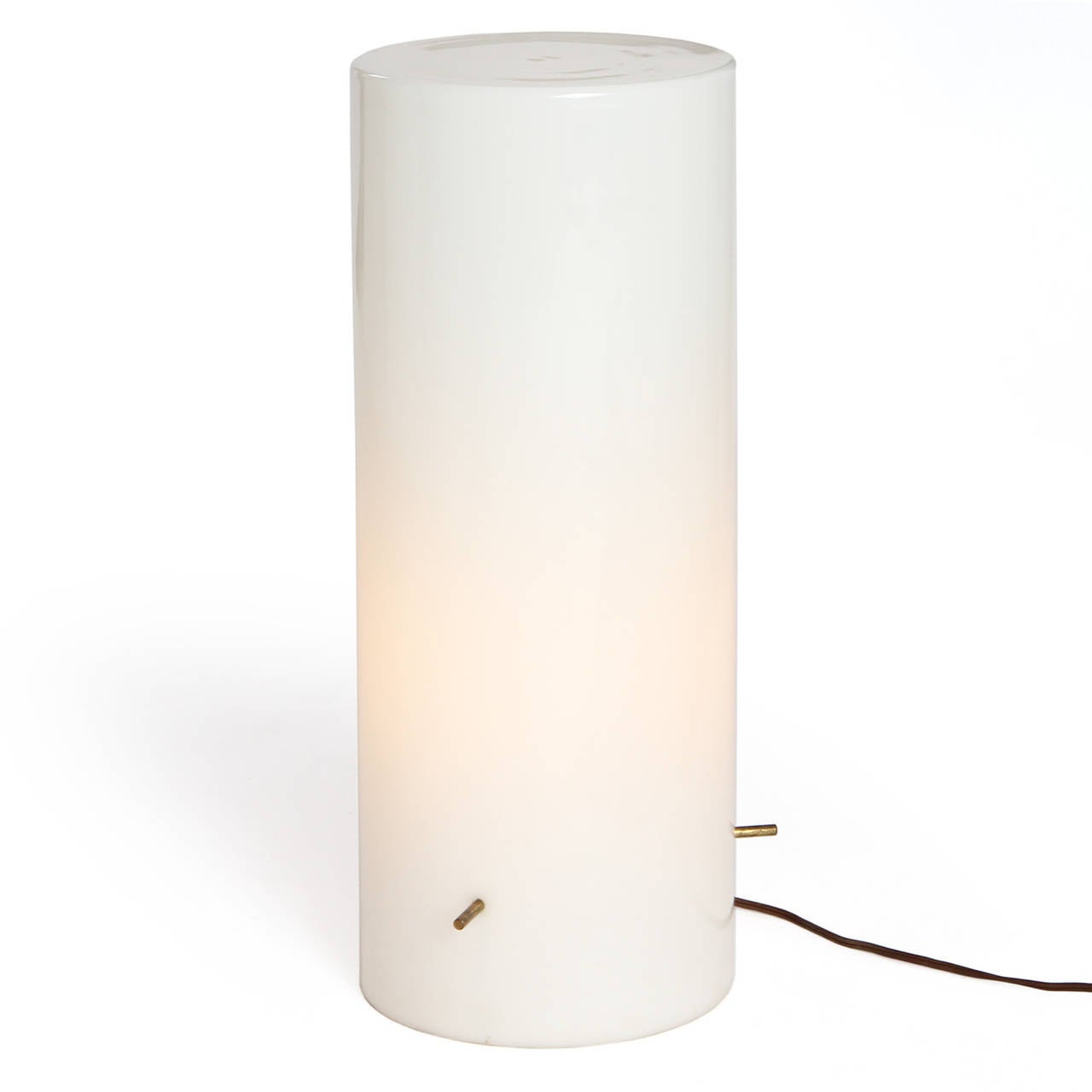 Italian Cased Glass Table Lamp