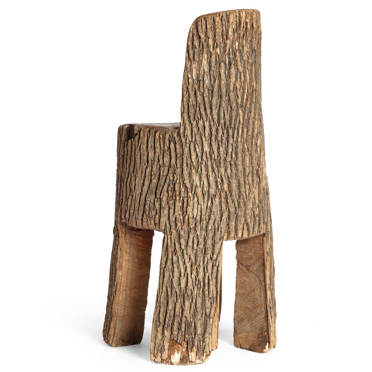 Tree Trunk Chair For Sale at 1stdibs